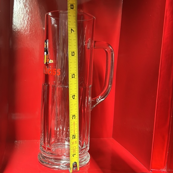 German Beer Glass Heavy Schultheiss Glass - Picture 5 of 8